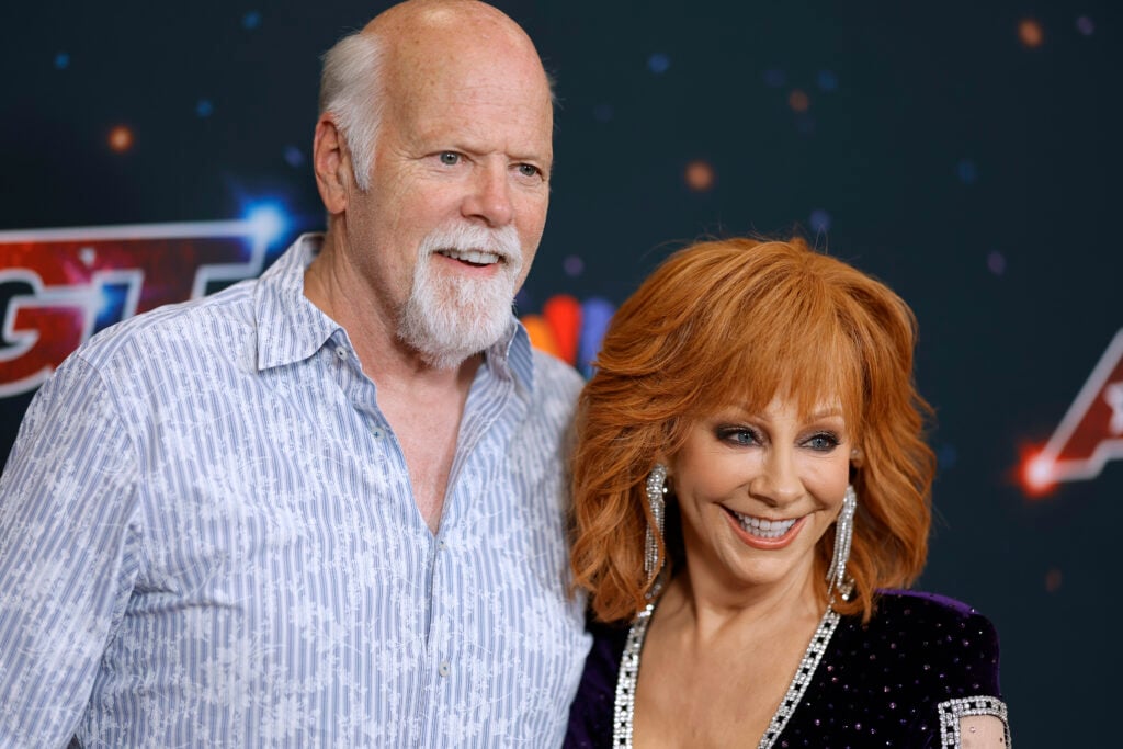 Reba McEntire and Rex Linn in September of 2023.