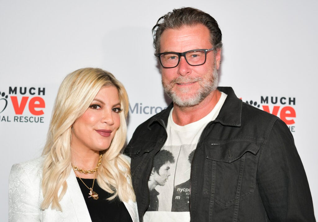 Tori Spelling and Dean McDermott in October 2019.