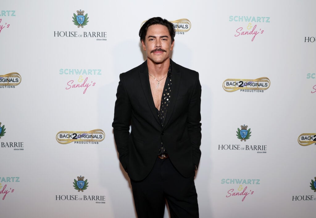Tom Sandoval attends the grand opening of The House of Barrie at House of Barrie on October 04, 2022 in Los Angeles, California.