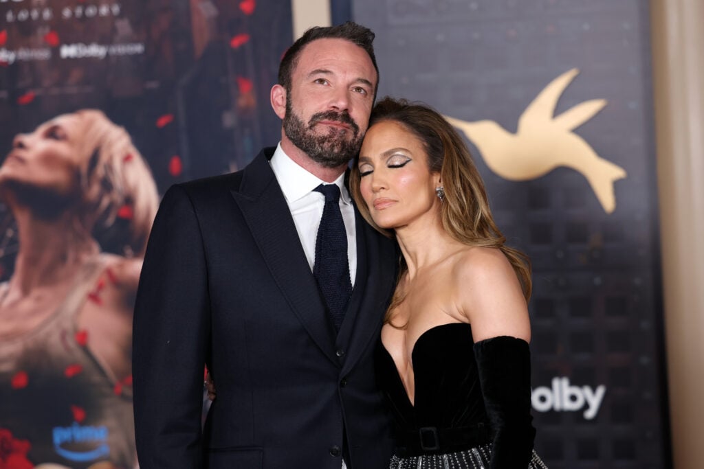 Ben Affleck and Jennifer Lopez attend the Los Angeles premiere of Amazon MGM Studios 