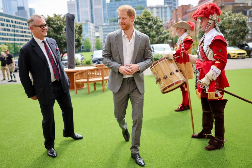 Prince Harry returns to London