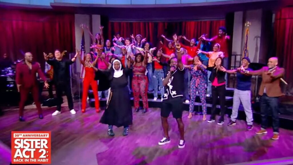 Whoopi Goldberg The View Sister Act Reunion