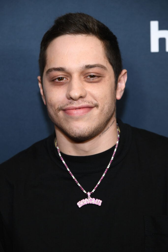 Pete Davidson attends the premiere of 