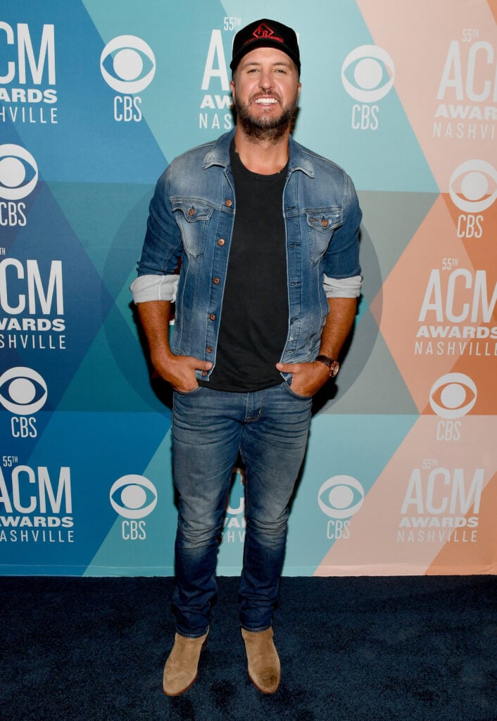 Luke Bryan attends virtual radio row during the 55th Academy of Country Music Awards at Gaylord Opryland Resort & Convention Center on September 14, 2020 in Nashville, Tennessee. 