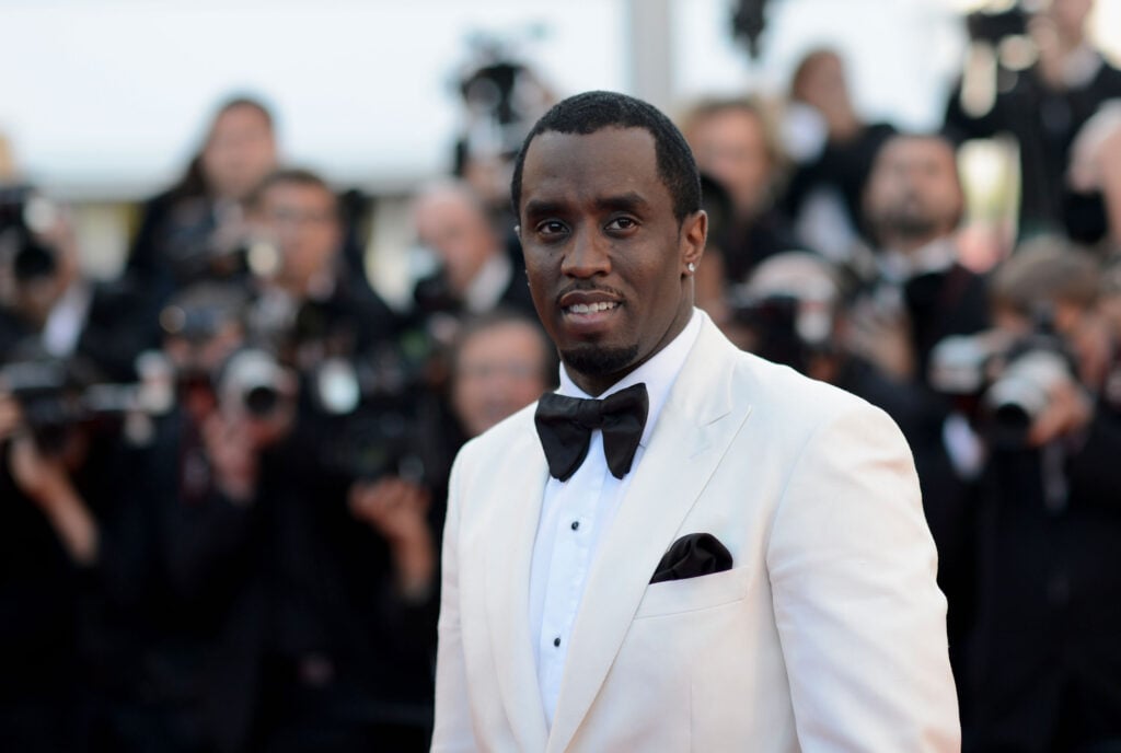 Sean Combs attends the 'Killing Them Softly' Premiere during 65th Annual Cannes Film Festival at Palais des Festivals on May 22, 2012 in Cannes, France. 