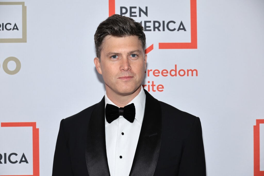 Colin Jost attends the 2023 PEN America Literary Gala at American Museum of Natural History on May 18, 2023 in New York City. 