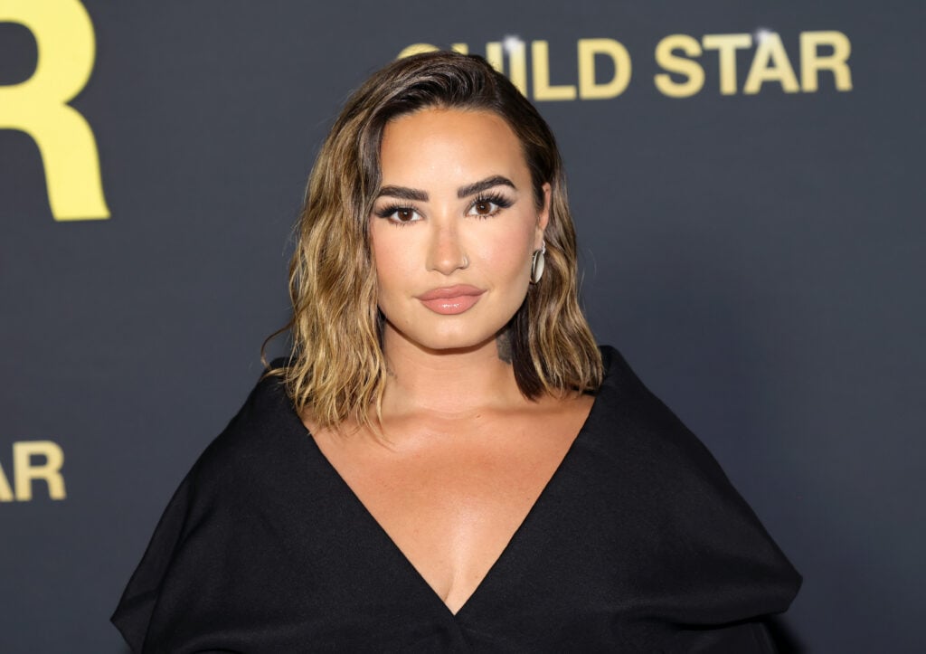 Demi Lovato attends the Los Angeles premiere of Hulu's 'Child Star' at NeueHouse Hollywood on September 12, 2024 in Hollywood, California.