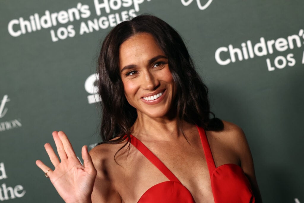 Meghan, Duchess of Sussex attends the 2024 Children's Hospital Los Angeles (CHLA) Gala at L.A. Live Event Deck Top Floor Of The West Lot on October 05, 2024 in Los Angeles, California. 