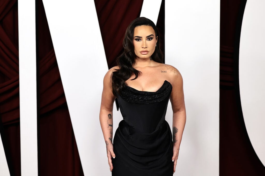 Demi Lovato attends Glamour Women of the Year at Times Square EDITION Hotel on October 08, 2024 in New York City. 